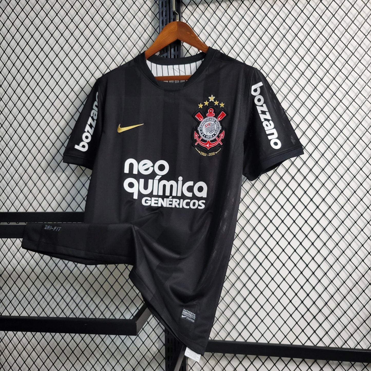 Camisa Retrô Torcedor Masculina Corinthians II 2010