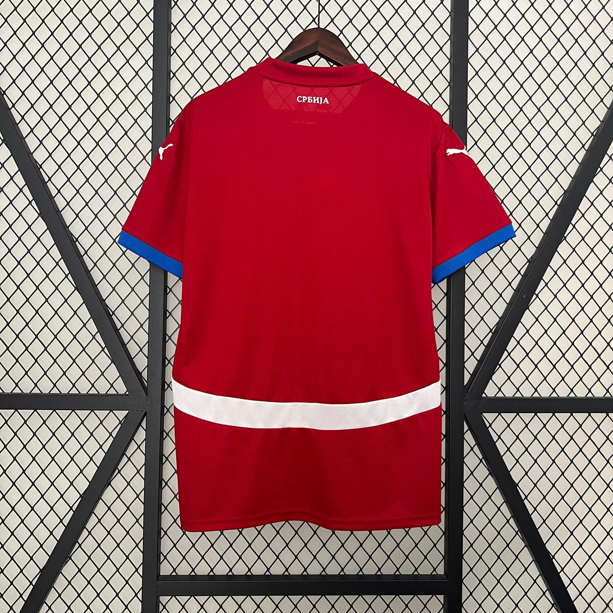 Camisa Servia Home 24/25 - Torcedor Masculina Lançamento