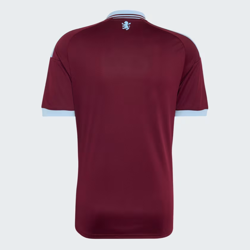 Camisa Aston Villa Home 26/27 Torcedor Masculina Vinho e Azul Claro - camisa costas