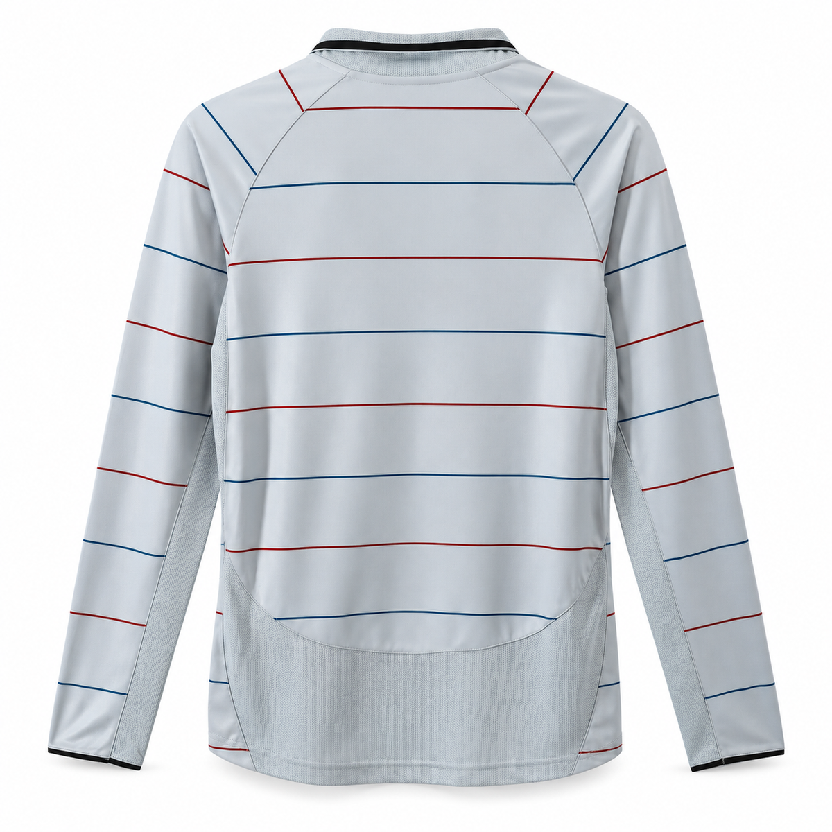 Camisa Barcelona Away 2002/03 Retrô Masculina Manga Longa - Imagem 4