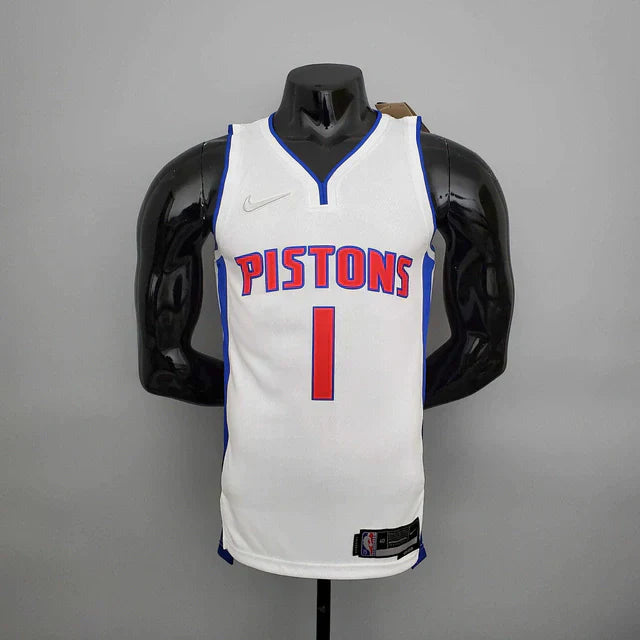 Camisa Regata Detroit Pistons Branca - Masculina