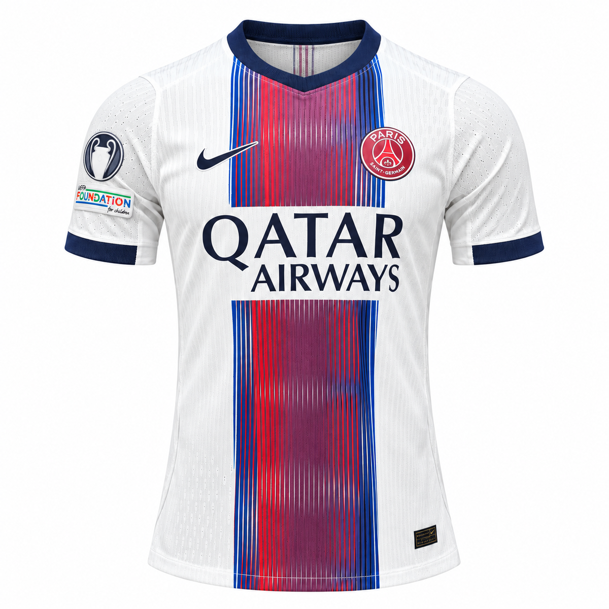 Camisa PSG Away 26/27 Jogador Masculina Com Patchs - camisa frente