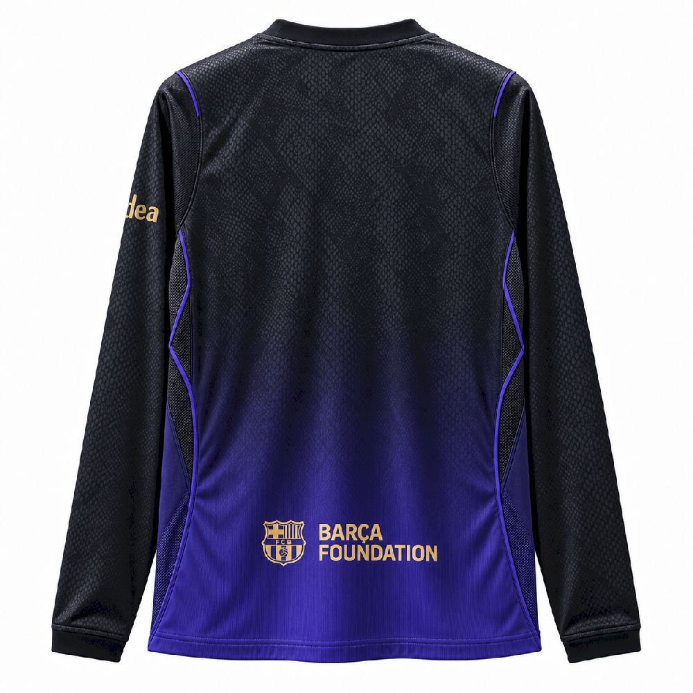 Camisa Barcelona Away 26/27 Torcedor Masculina Manga Longa imagem 4