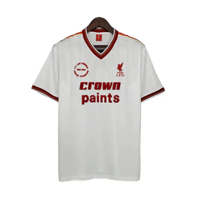 Camisa Retrô Torcedor Masculina Liverpool 1985