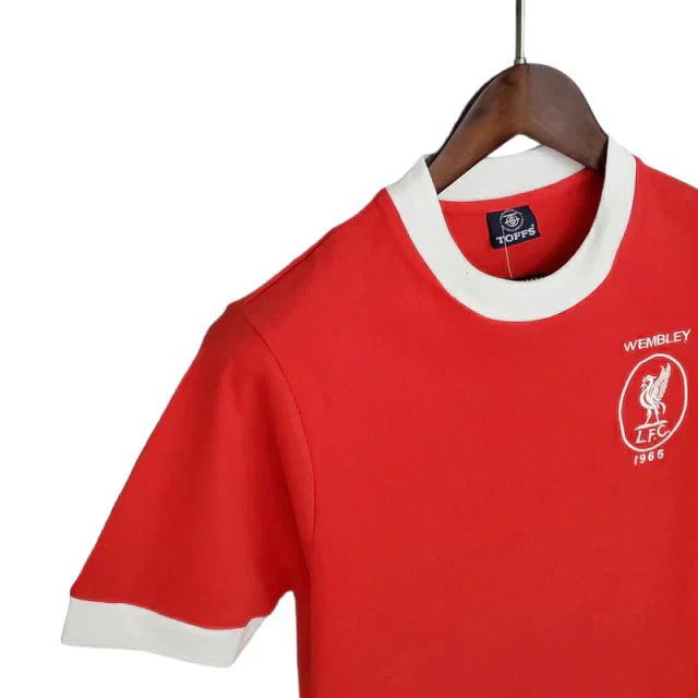 Camisa Retrô Torcedor Masculina Liverpool 1965