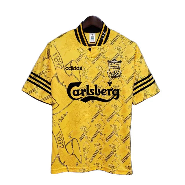 Camisa Liverpool Retrô 1994/1996 Amarela