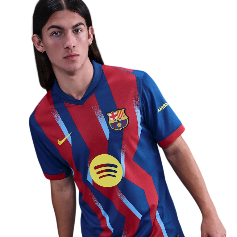 Camisa Torcedor Masculina Barcelona IV 2025/2026