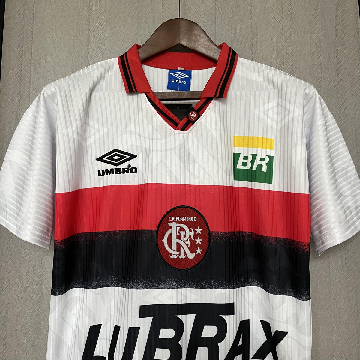 Camisa Retrô Torcedor Masculina Flamengo II 1997