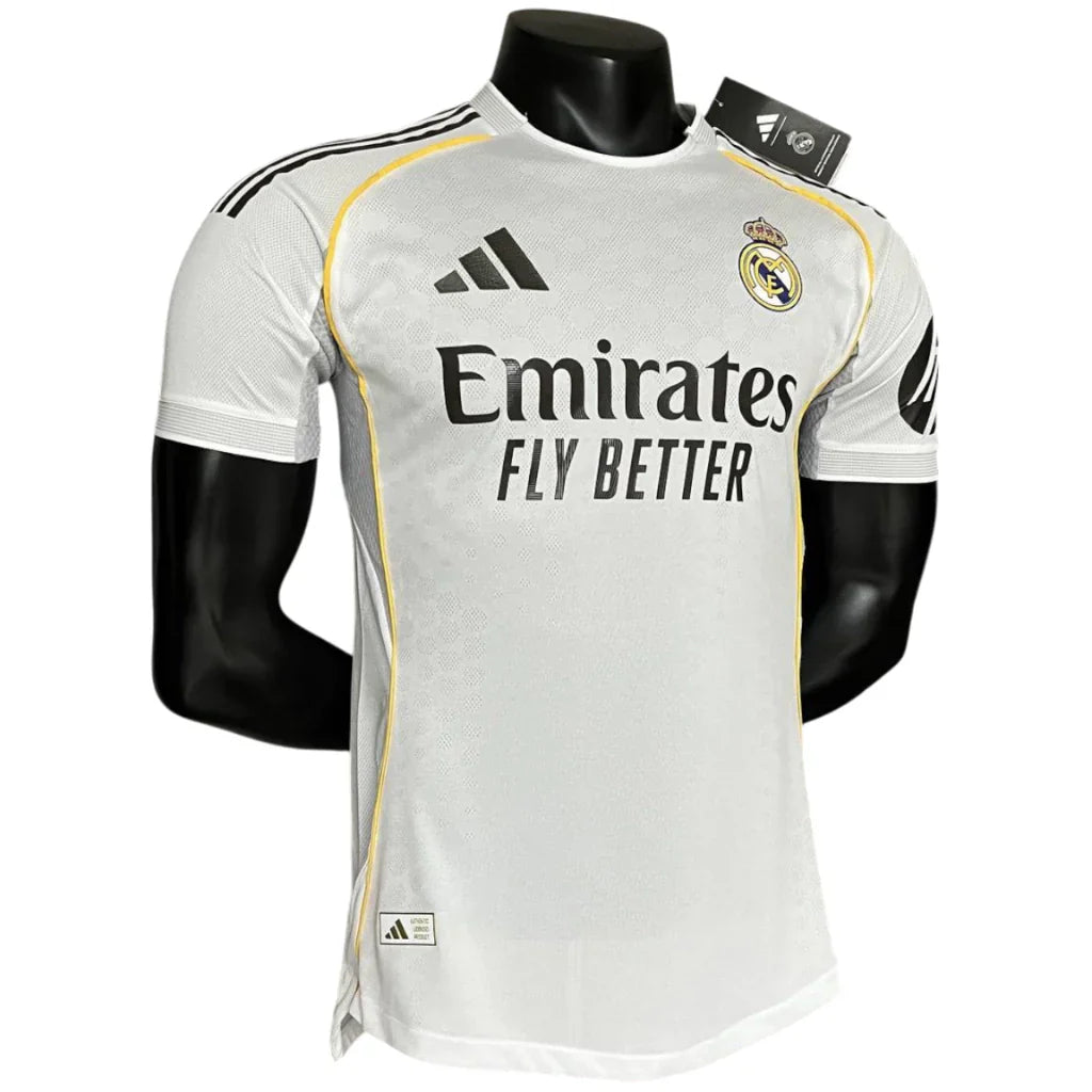 Camisa Real Madrid Home 25/26 - Jogador Masculina