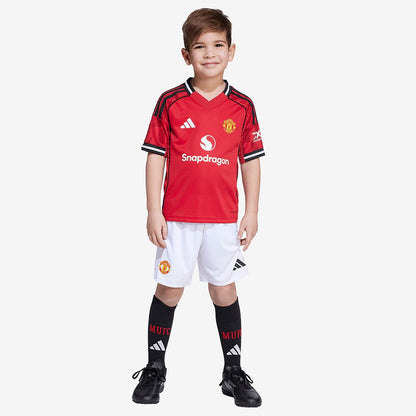 Conjunto Infantil Manchester United I 2025/2026