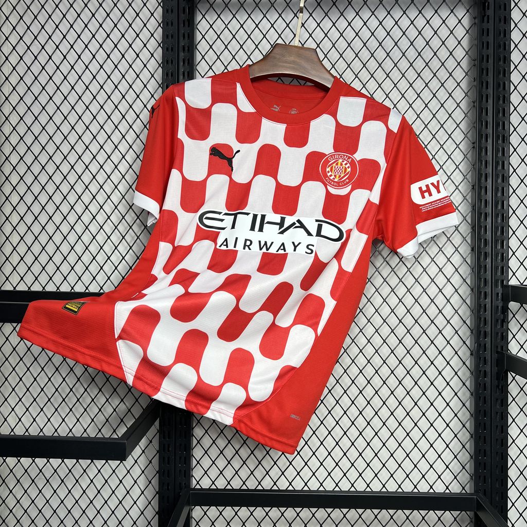Camisa Girona Home 24/25 - Torcedor Masculina Lançamento