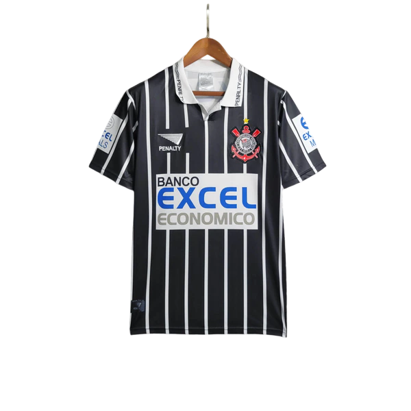Camisa Retrô Torcedor Masculina Corinthians 1997