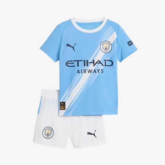 Conjunto Infantil Manchester City I 2025/2026