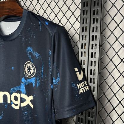 Camisa Chelsea Pré Jogo 24/25 - Torcedor Masculina Lançamento