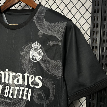 Camisa Real Madrid Edição Especial Preta 24/25 - Torcedor Masculina Lançamento