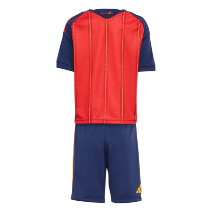 Conjunto Infantil Espanha I 2026 Copa do Mundo
