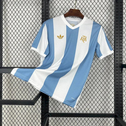 Camisa Argentina Edição Especial 50 anos 24/25 - Torcedor Masculina Lançamento