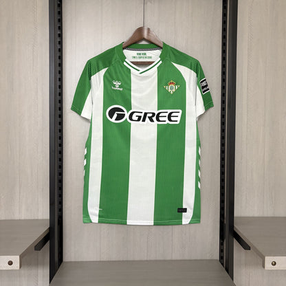 Camisa Real Betis Home 25/26 Torcedor Masculina