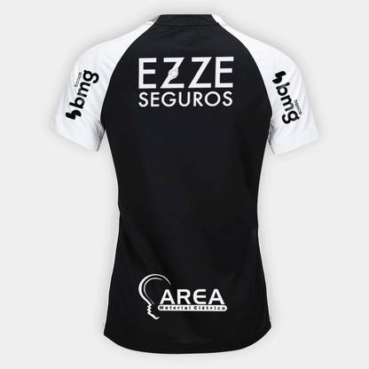 Camisa Torcedor Feminina Corinthians II 2025/2026 Com Patrocínios