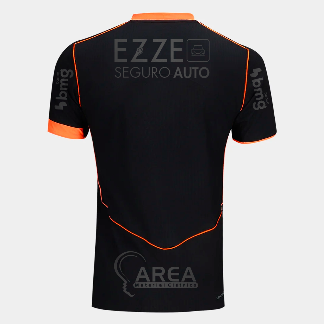 Camisa Jogador Masculina Corinthians III 2025/2026 Com Patrocínios