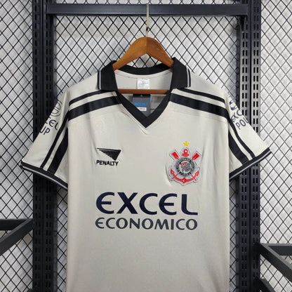Camisa Retrô Torcedor Masculina Corinthians II 1998