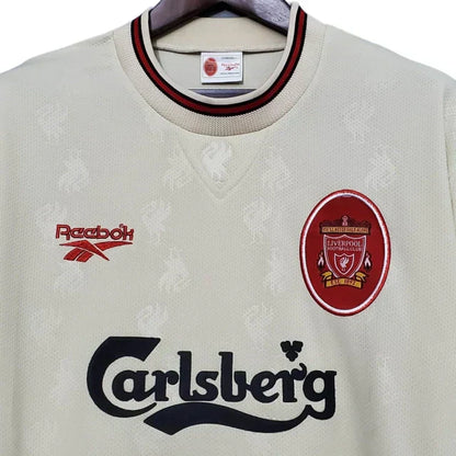 Camisa Retrô Torcedor Masculina Liverpool 1996