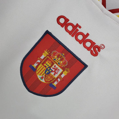 Camisa Retrô Torcedor Masculina Espanha 1996