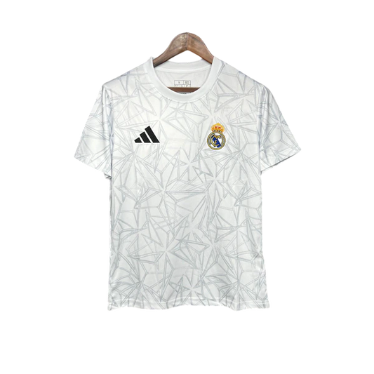 Camisa Real Madrid Pré Jogo 24/25 - Torcedor Masculina Lançamento