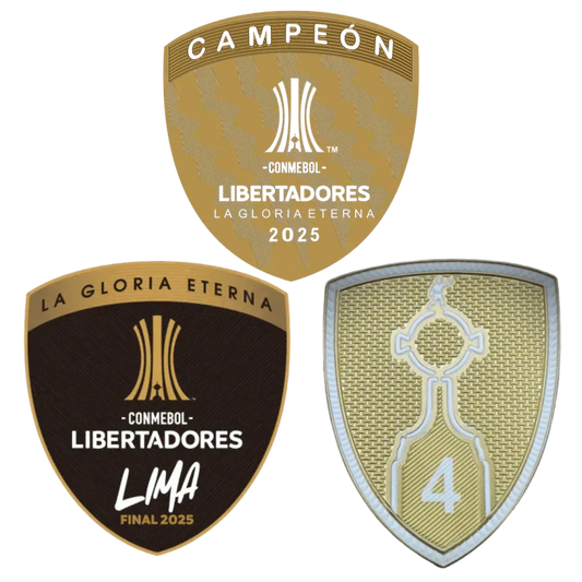 Kit Patch Campeão Libertadores TETRA 2025