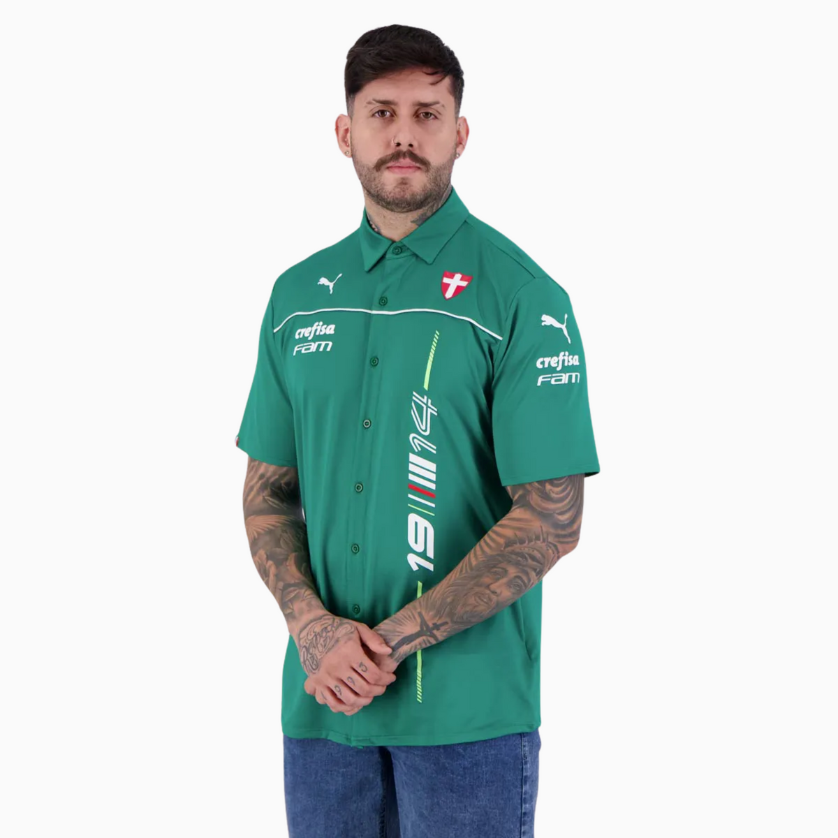 Camisa Torcedor Masculina Palmeiras Motorsport