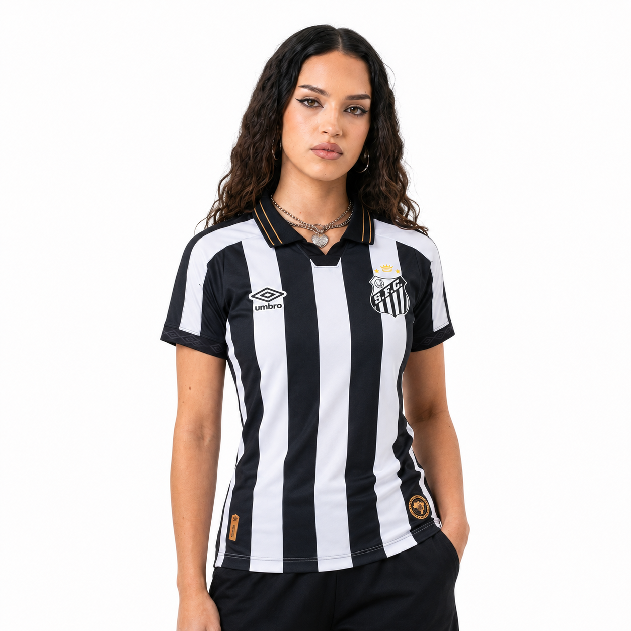 Camisa Torcedor Feminina Santos II 2026/2027