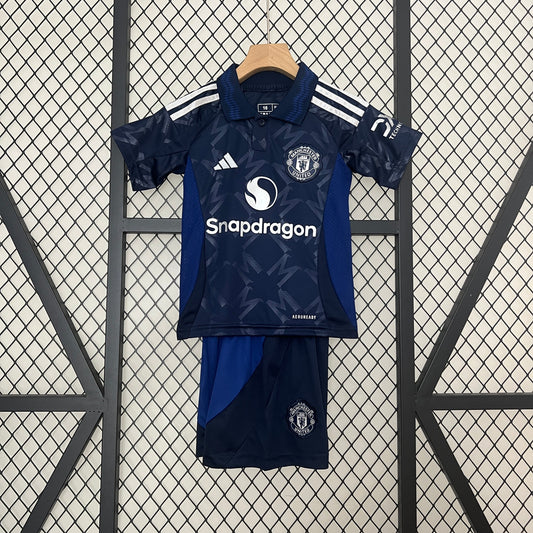 Conjunto Infantil Manchester United Away 24/25