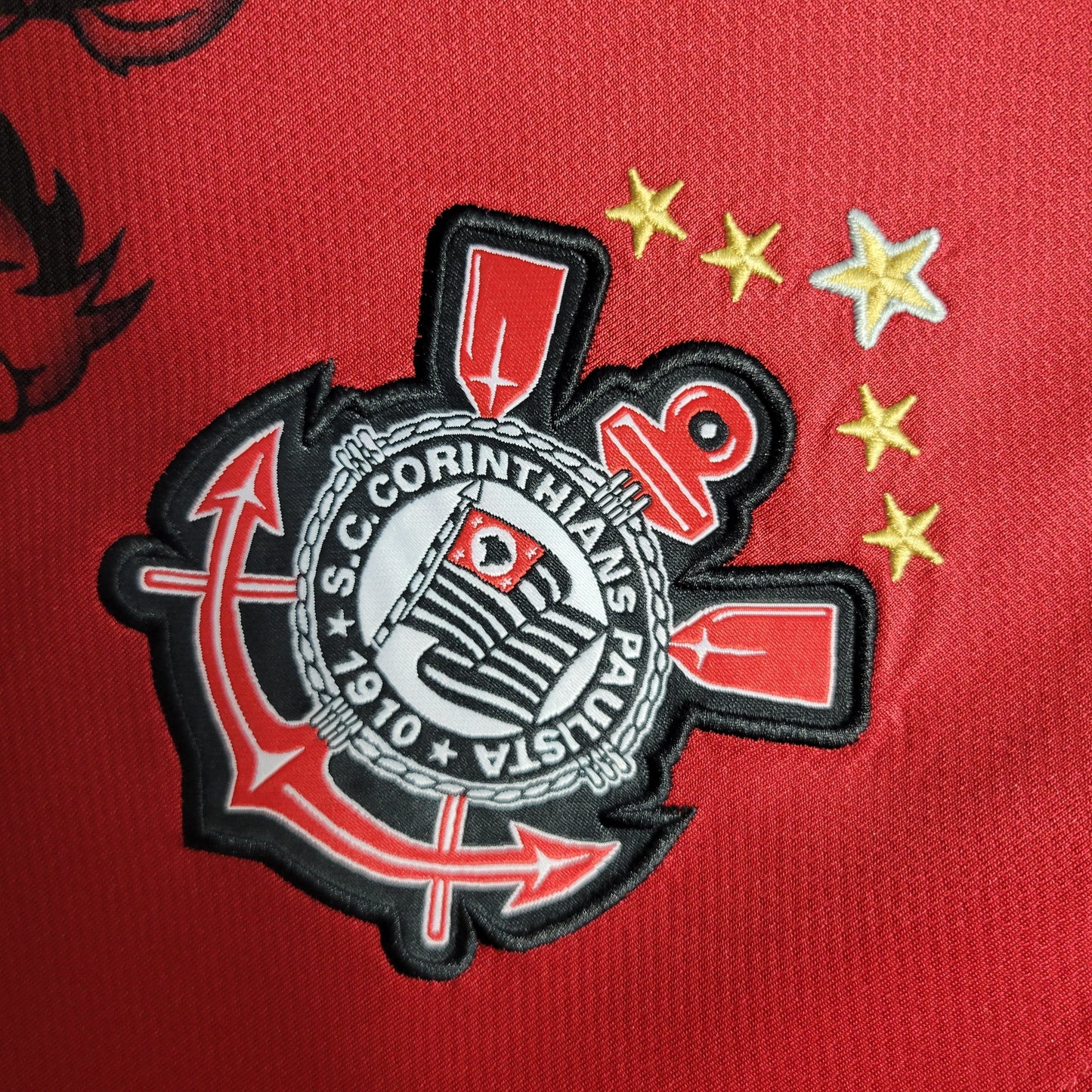 Camisa Corinthians III 11/12 - Versão Retrô Vermelha