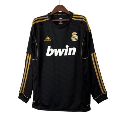 Camisa Manga Longa Torcedor Masculina Real Madrid II