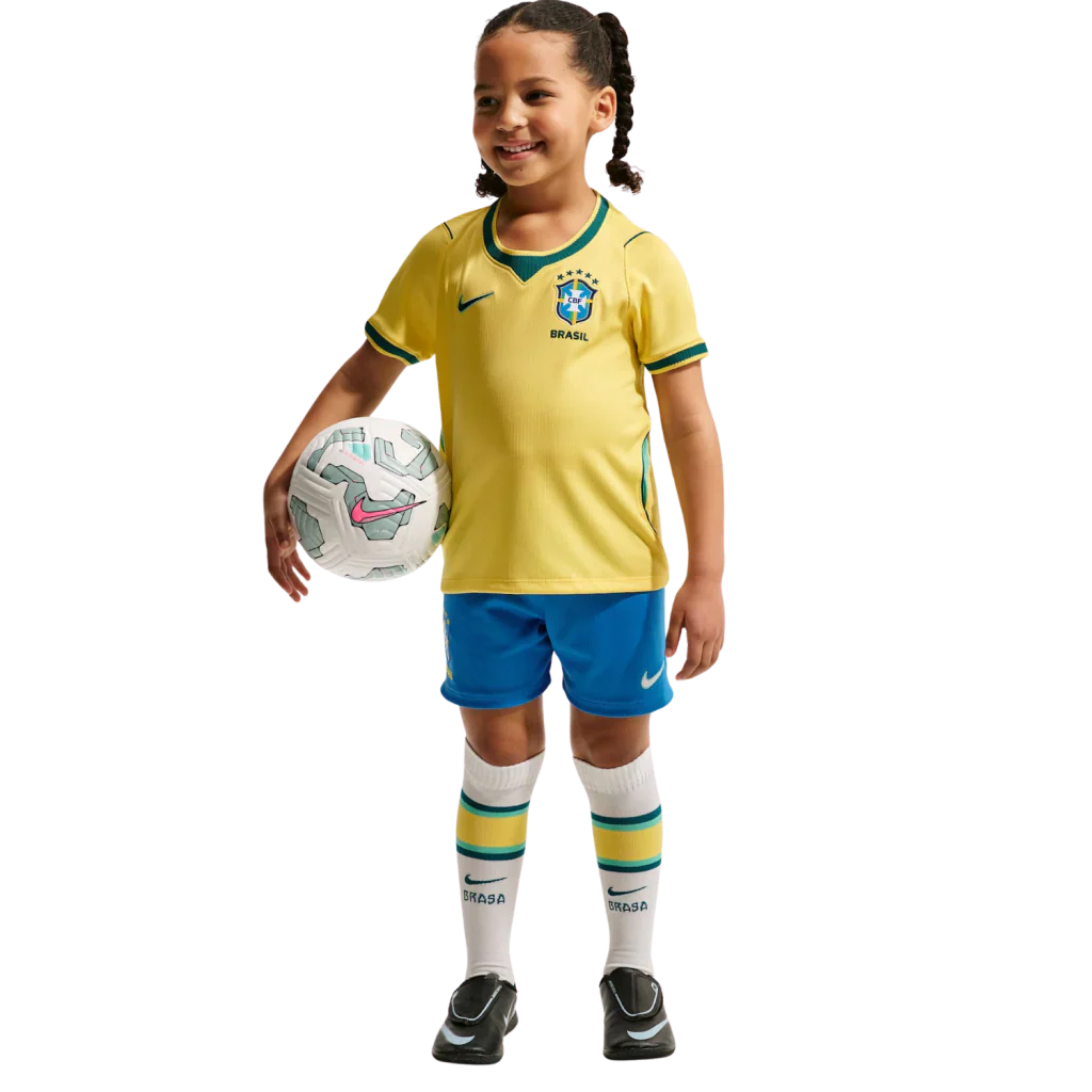 Conjunto Infantil Brasil Home 26/27