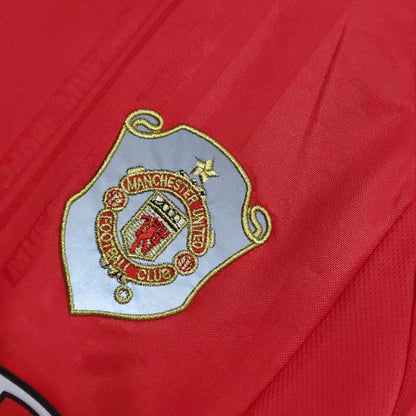 Camisa Retrô Manchester United 1999/2000 Masculino Vermelha