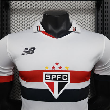 Camisa São Paulo Titular 24/25 - Jogador Masculina