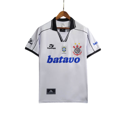 Camisa Retrô Torcedor Masculina Corinthians II 1999