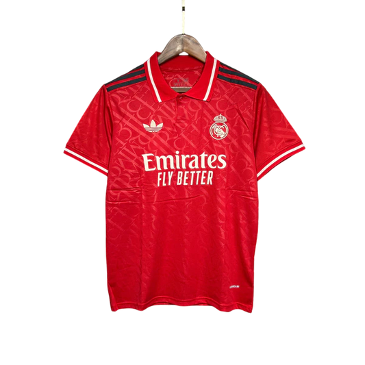 Camisa Real Madrid Vermelha 24/25 - Torcedor Masculina Lançamento