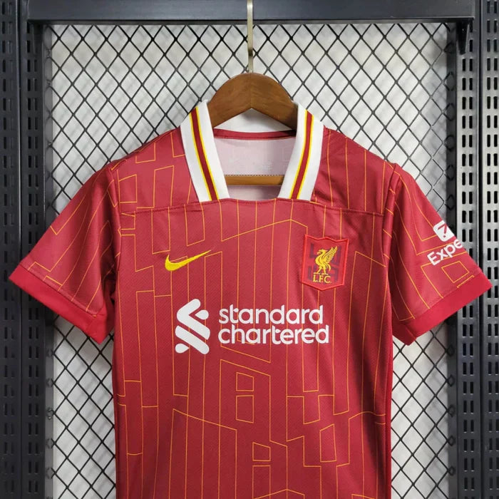 Conjunto Infantil Liverpool Home 24/25