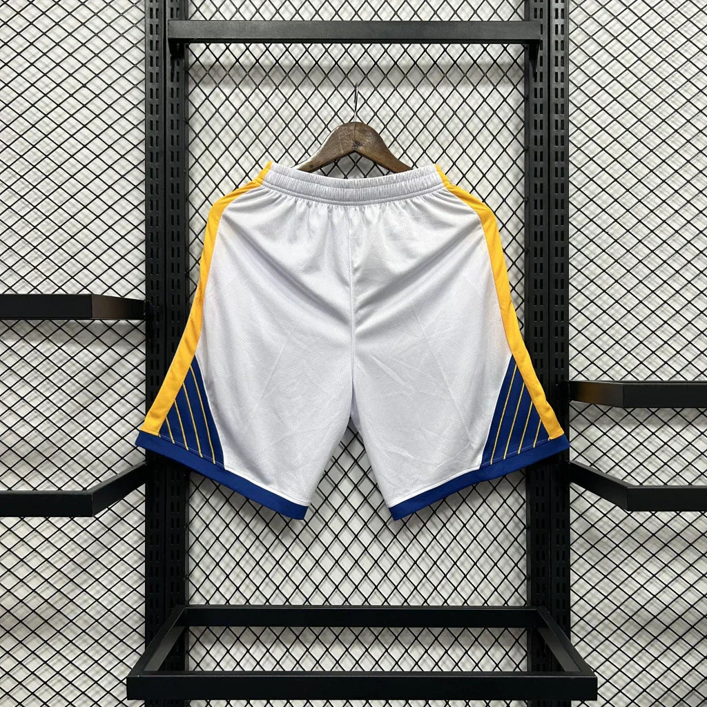 Shorts NBA Golden State Warriors 23/24 Casual -branco