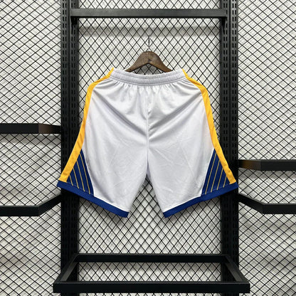 Shorts NBA Golden State Warriors 23/24 Casual -branco