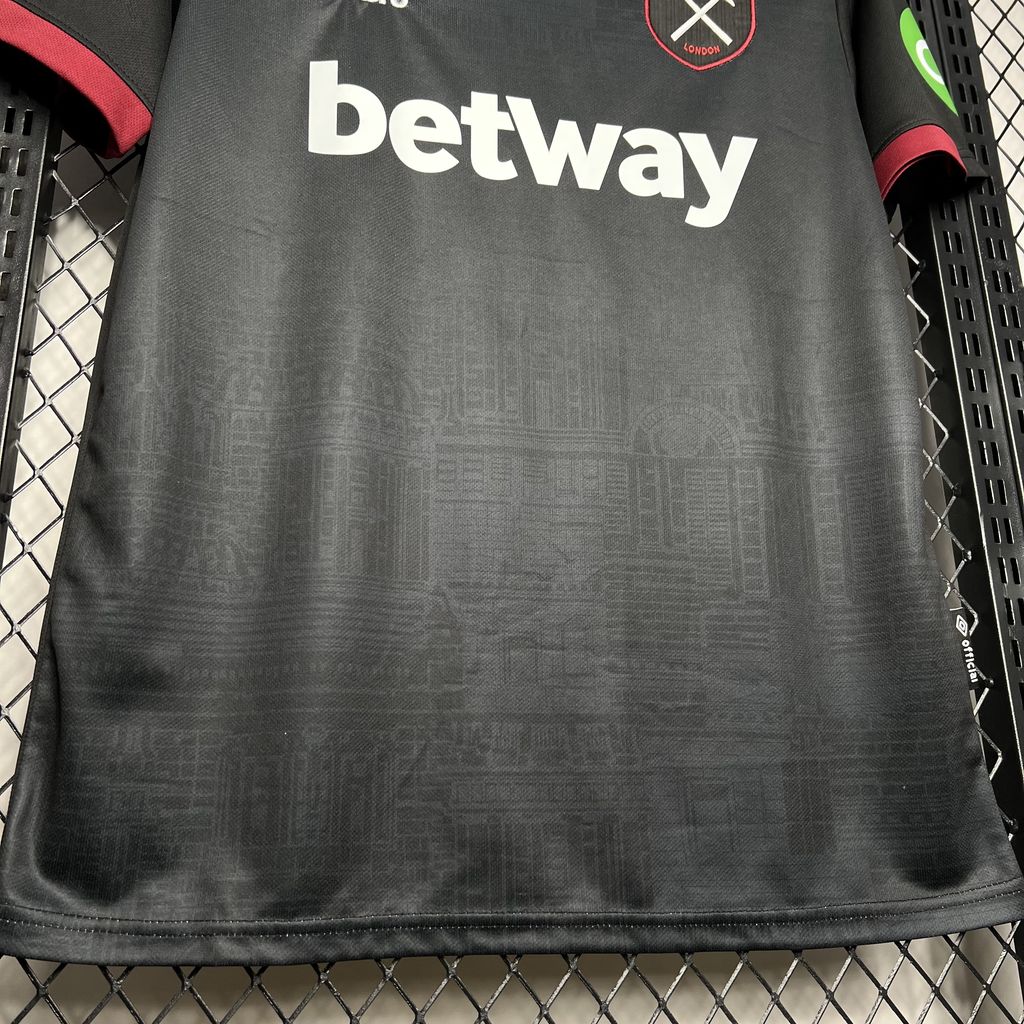 Camisa West Ham Home 24/25 - Versão Torcedor