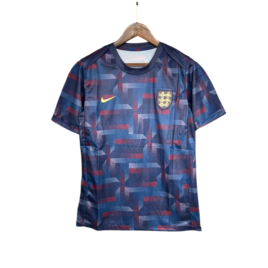 Camisa Inglaterra Pré-Jogo 24/25 - Torcedor Masculina Lançamento