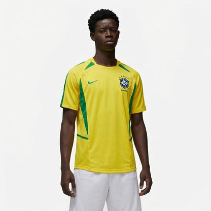 Camisa Retrô Torcedor Masculina Brasil I 2002