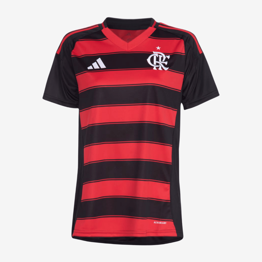 Camisa Torcedor Feminina Flamengo I 2025/2026