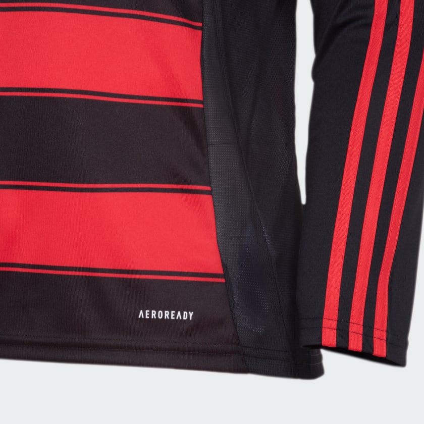 Camisa Manga Longa Torcedor Masculina Flamengo I 2025/2026
