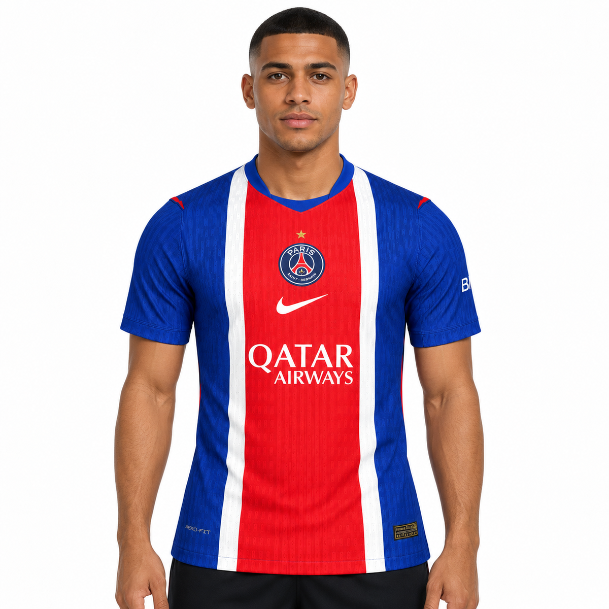 Camisa PSG Home 26/27 Jogador Masculina - Azul e Vermelha