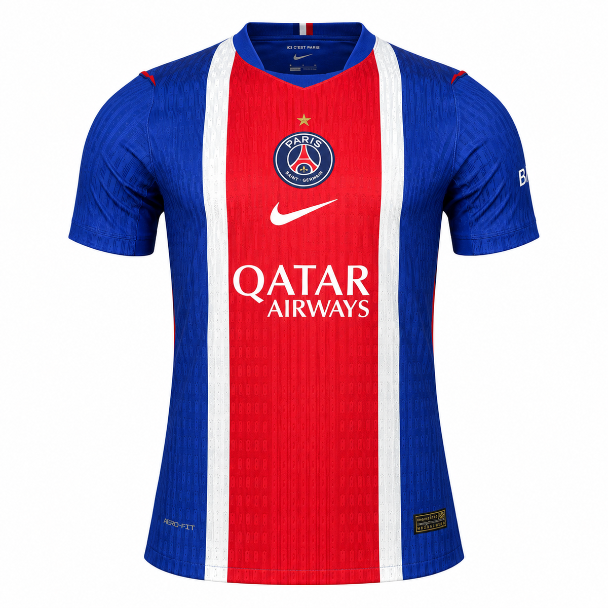 Camisa PSG Home 26/27 Jogador Masculina - Azul e Vermelha