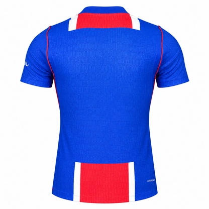 Camisa PSG Home 26/27 Jogador Masculina - Azul e Vermelha